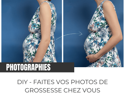 Faites vos photos de grossesse chez vous